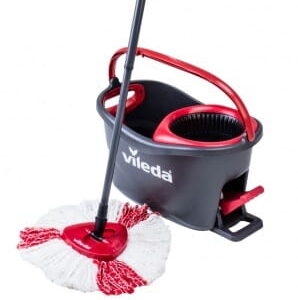 Mop Obrotowy Vileda Easy Wring and Clean TURBO  Vileda - Zestaw  + dodatkowy wkład
