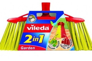 Miotła, szczotka zewnętrzna z drążkiem Vileda
