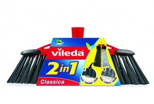 Miotła, szczotka 2w1 Uniwersalna  z drążkiem Vileda