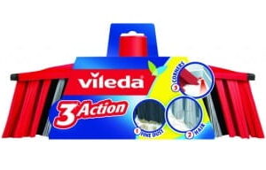 Miotła, szczotka 3Action z drążkiem Vileda